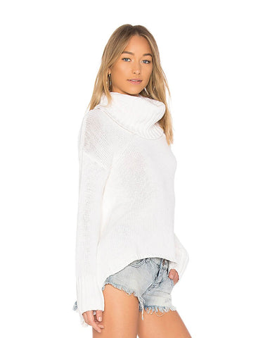 PURE ROLL NECK SWEATER