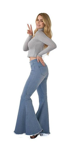 JACKIE DENIM BELL BOTTOM